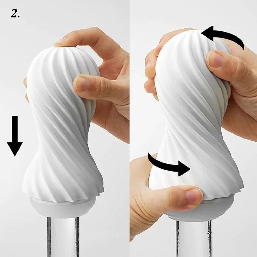 Мастурбатор Tenga Flex Fixxy (зелёный)