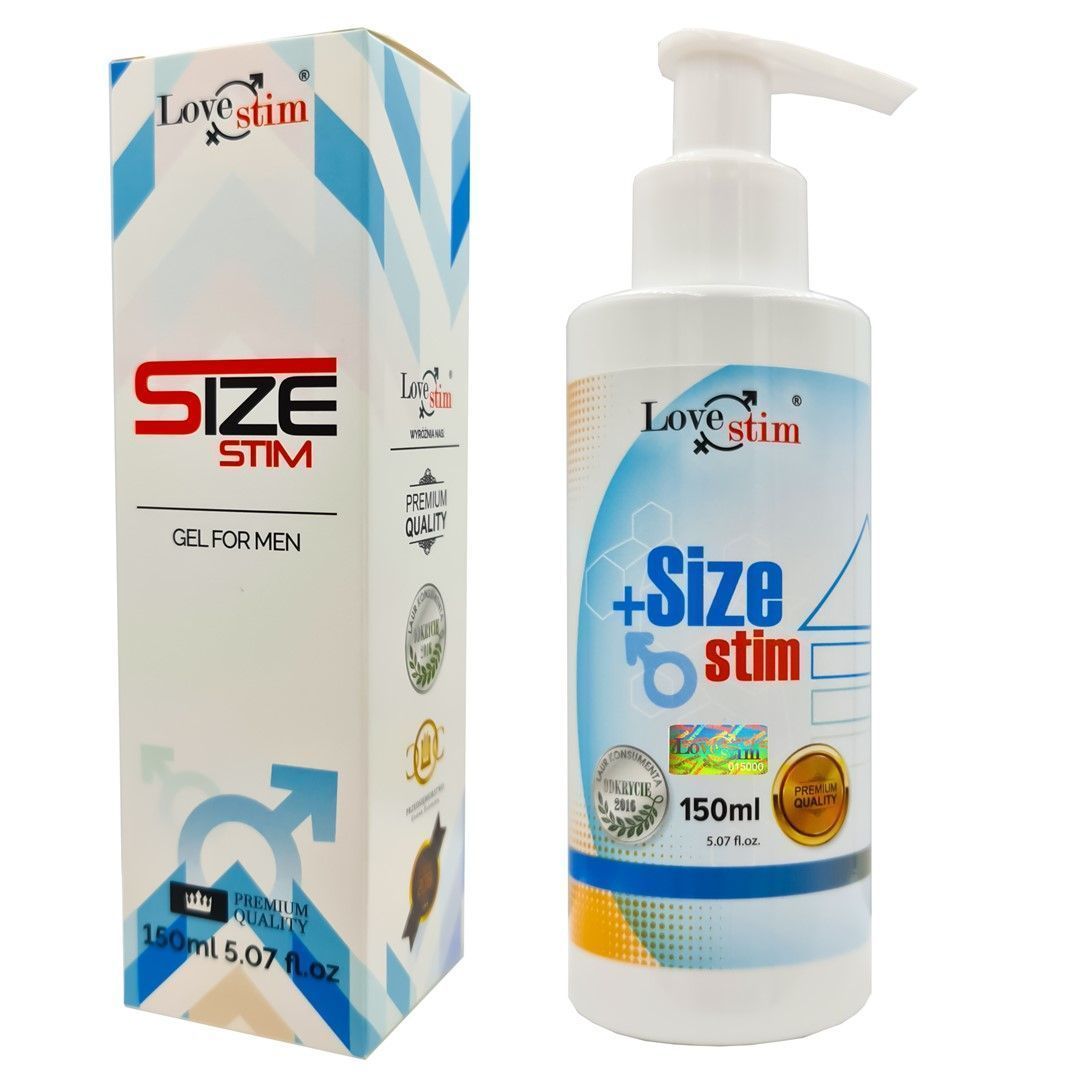LoveStim Size Stim - Żel do powiększania penisa, Свежий, 150 ml
