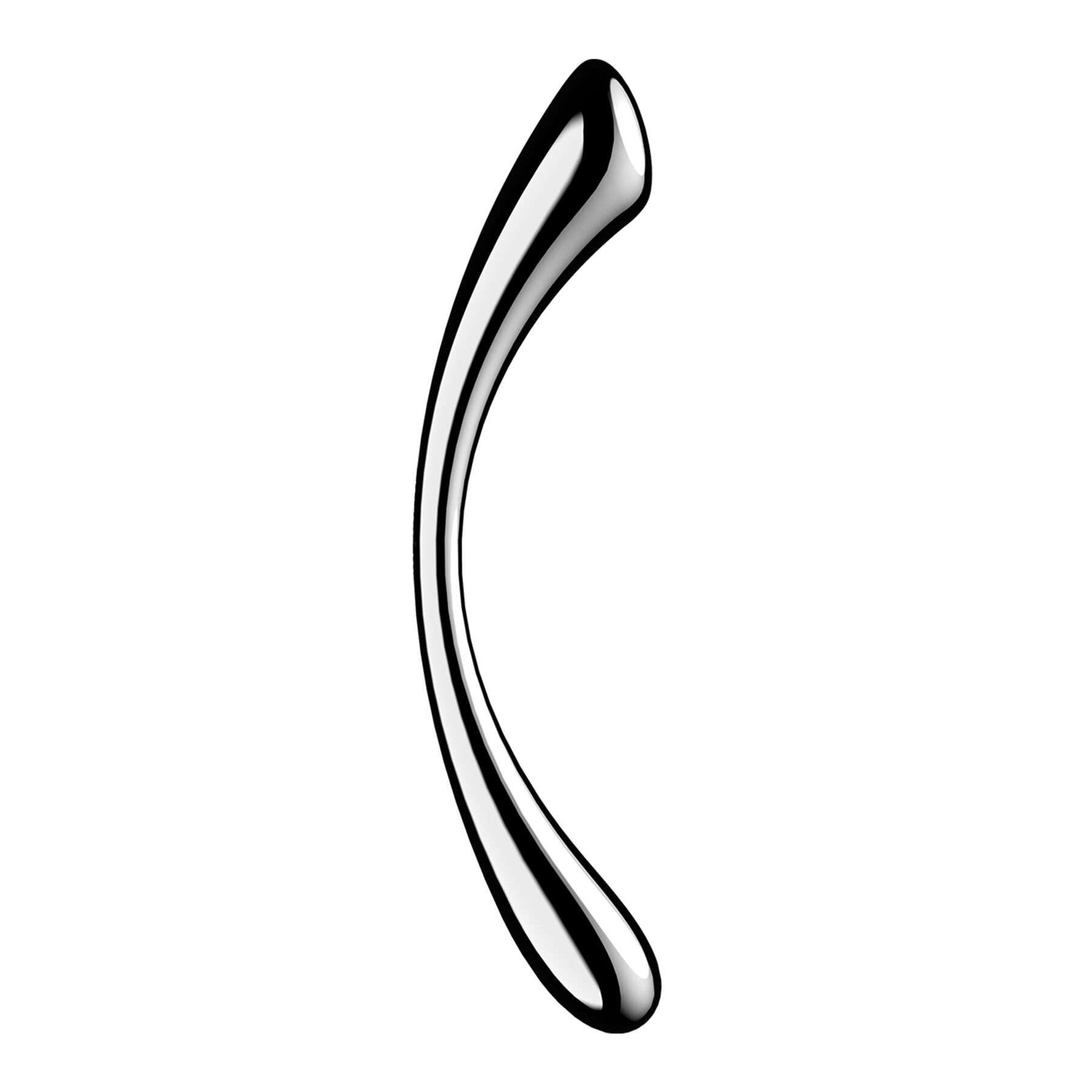 Фаллоимитатор Satisfyer Cosmic Crest 1, 24 см (серебристый)