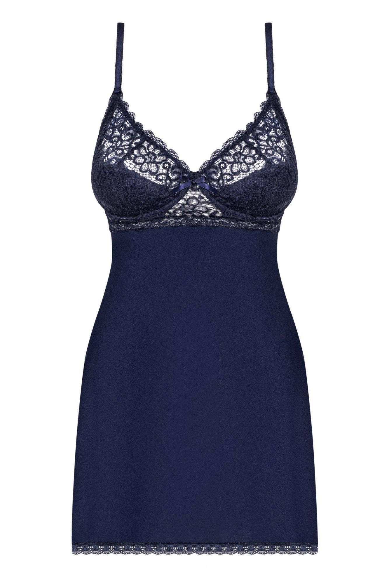 Сексуальный комплект Obsessive Drimera, S/M (синий)