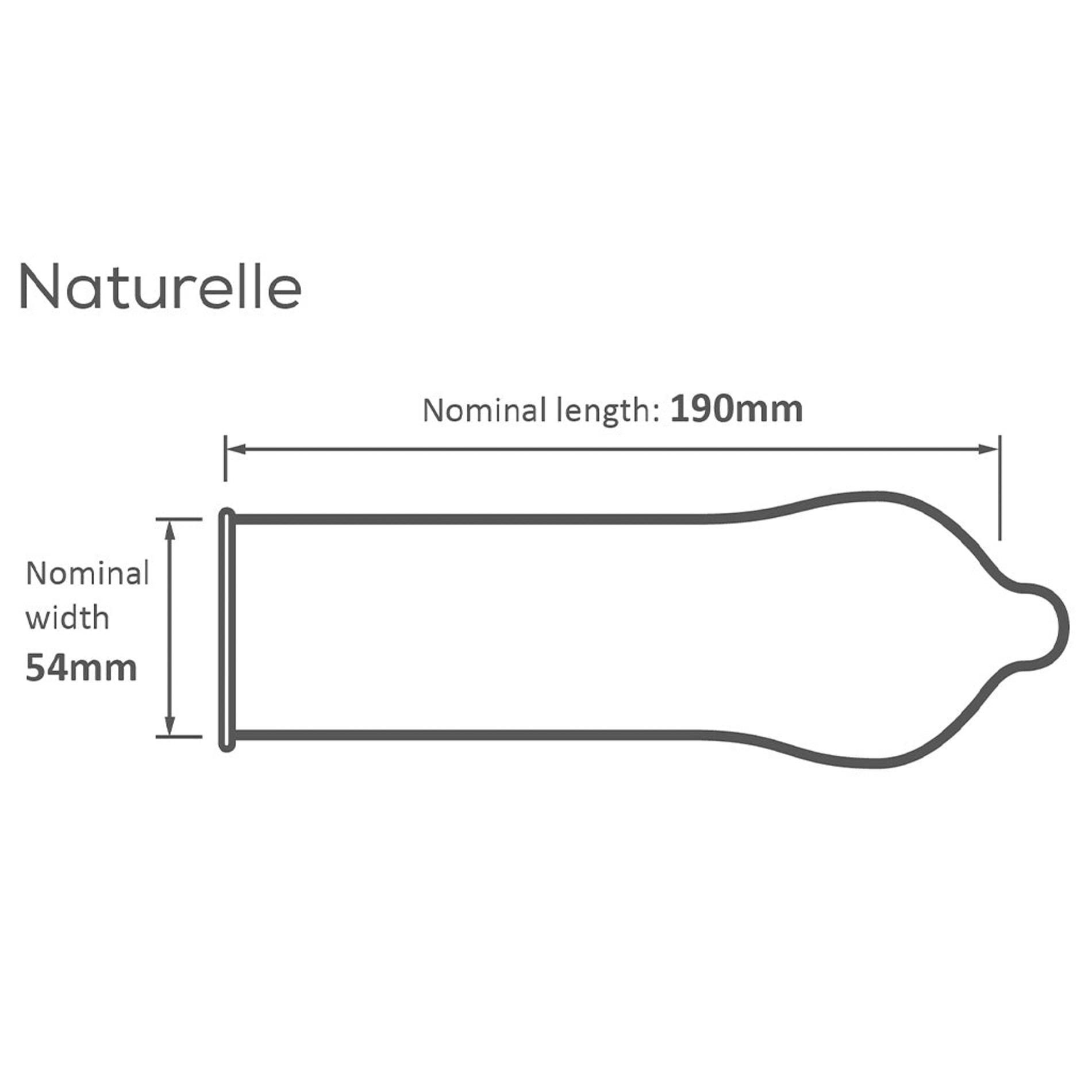Презервативы Pasante Naturelle Condoms, 3 шт