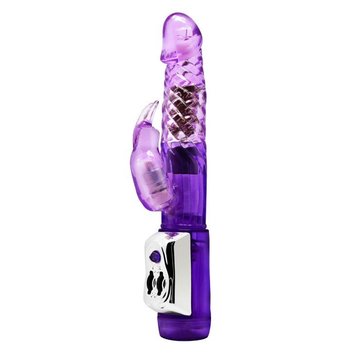 Wibrator królik Pretty Love Persian Elite Rotating, 21.5 cm (fioletowy)