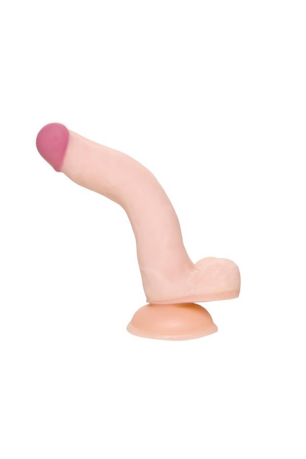 Фаллоимитатор A-Toys Minc, 21 см (телесный)