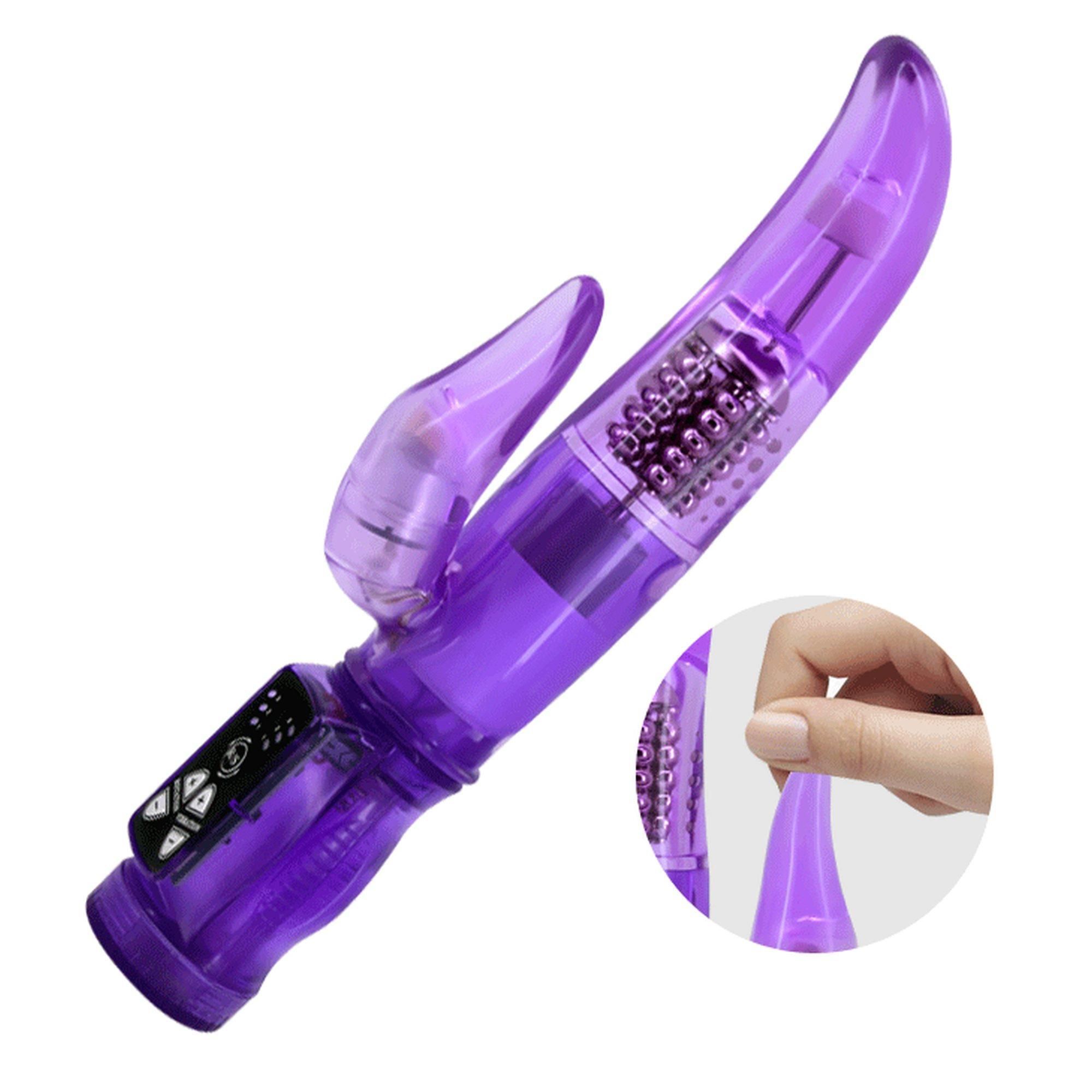 Вибратор-кролик Baile Perfect To Enjoy, 22 см (фиолетовый)