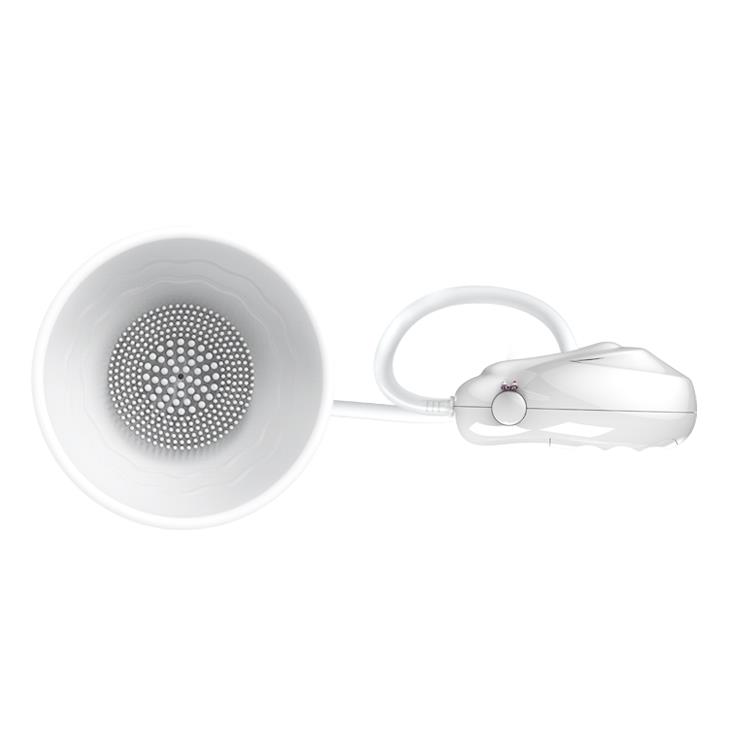 Помпа для груди Pretty Love Breast Vibrating Massager, 7 см (белый)