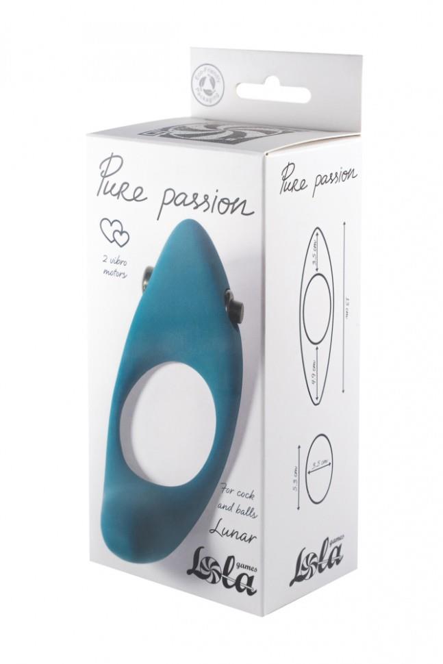 Эрекционное кольцо Lola Games Moon Cock Ring, 13 см (зеленый)