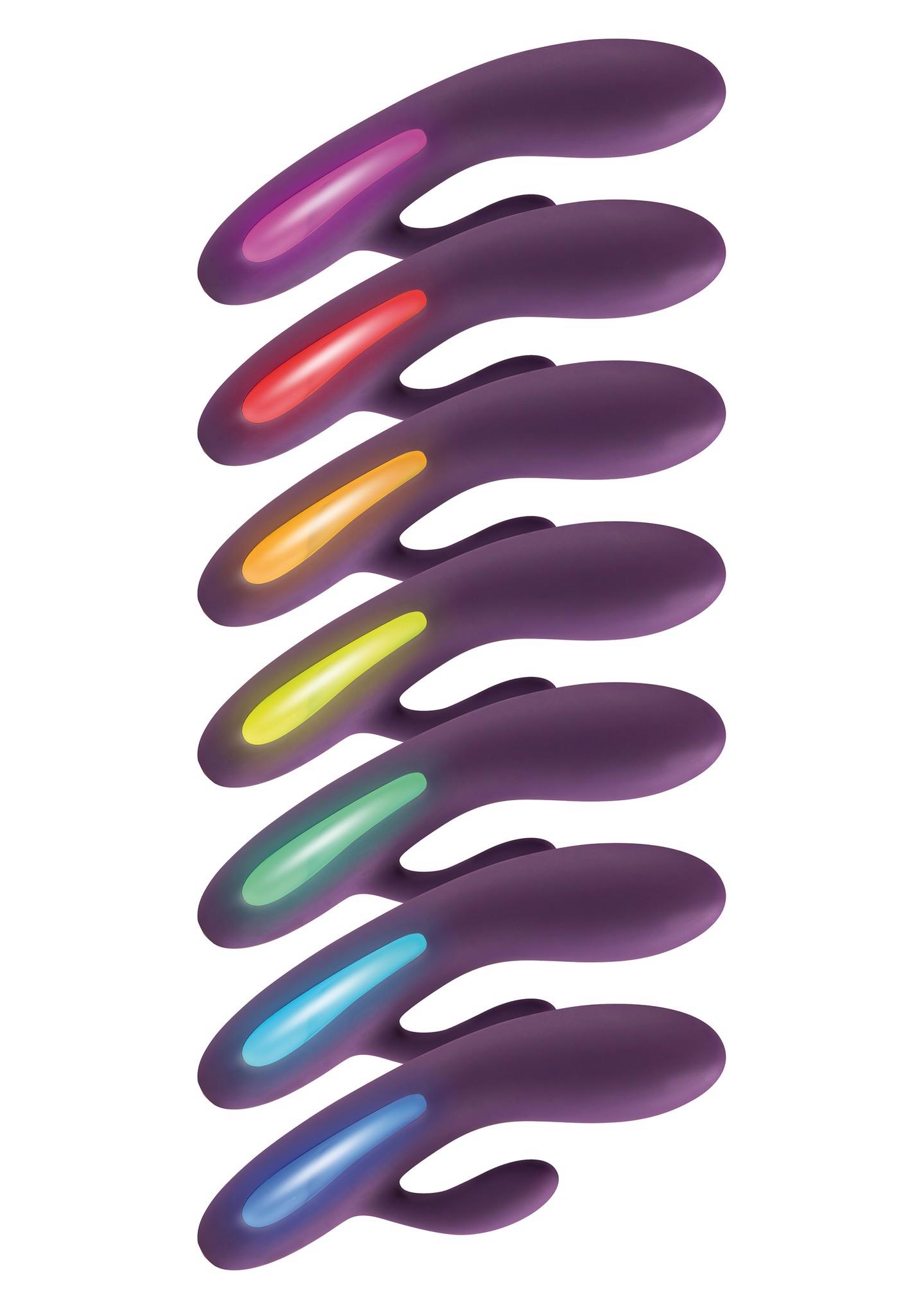 Вибратор-кролик ToyJoy Splendor, 17 см (фиолетовый)