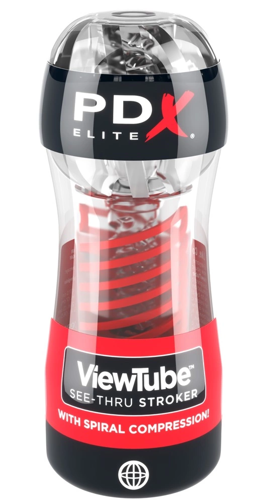 Мастурбатор PDX Elite ViewTube 2 See-Thru Stroker (прозрачный)