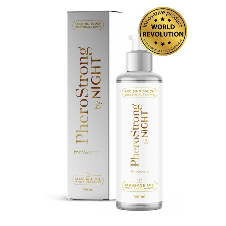 Масло для массажа PheroStrong Massage Oil By Night, 100 мл