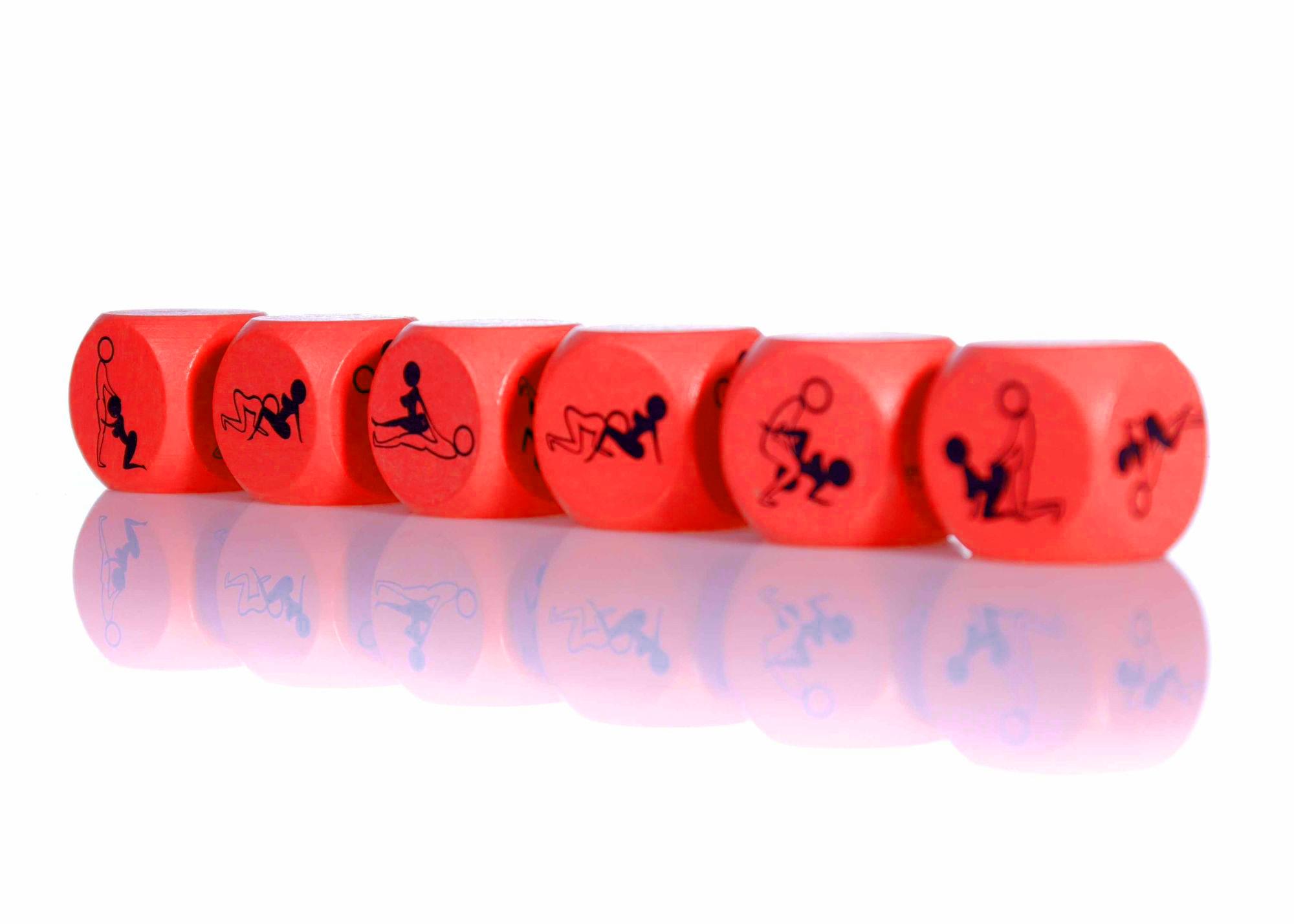 Kostka do zabaw erotycznych Grammi, 1 szt (czerwony)