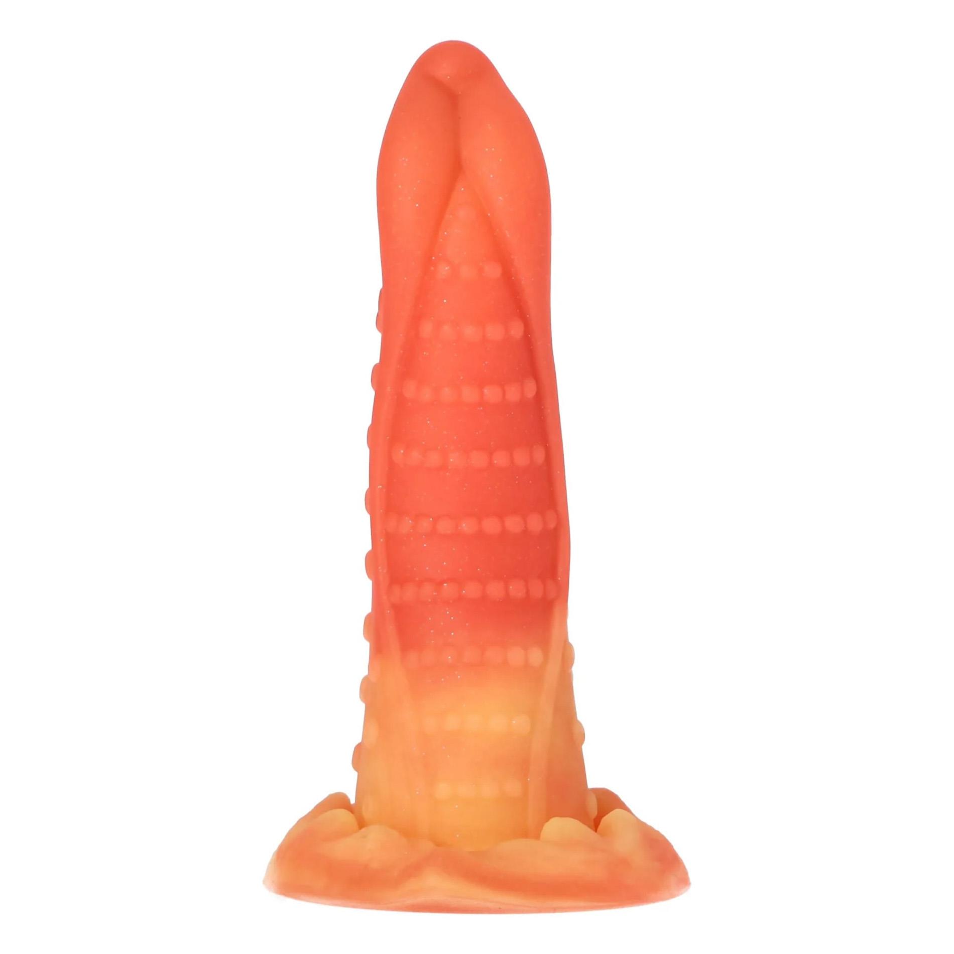 Фаллоимитатор Toyz4lovers Frollo Monster, 23 см (оранжевый)