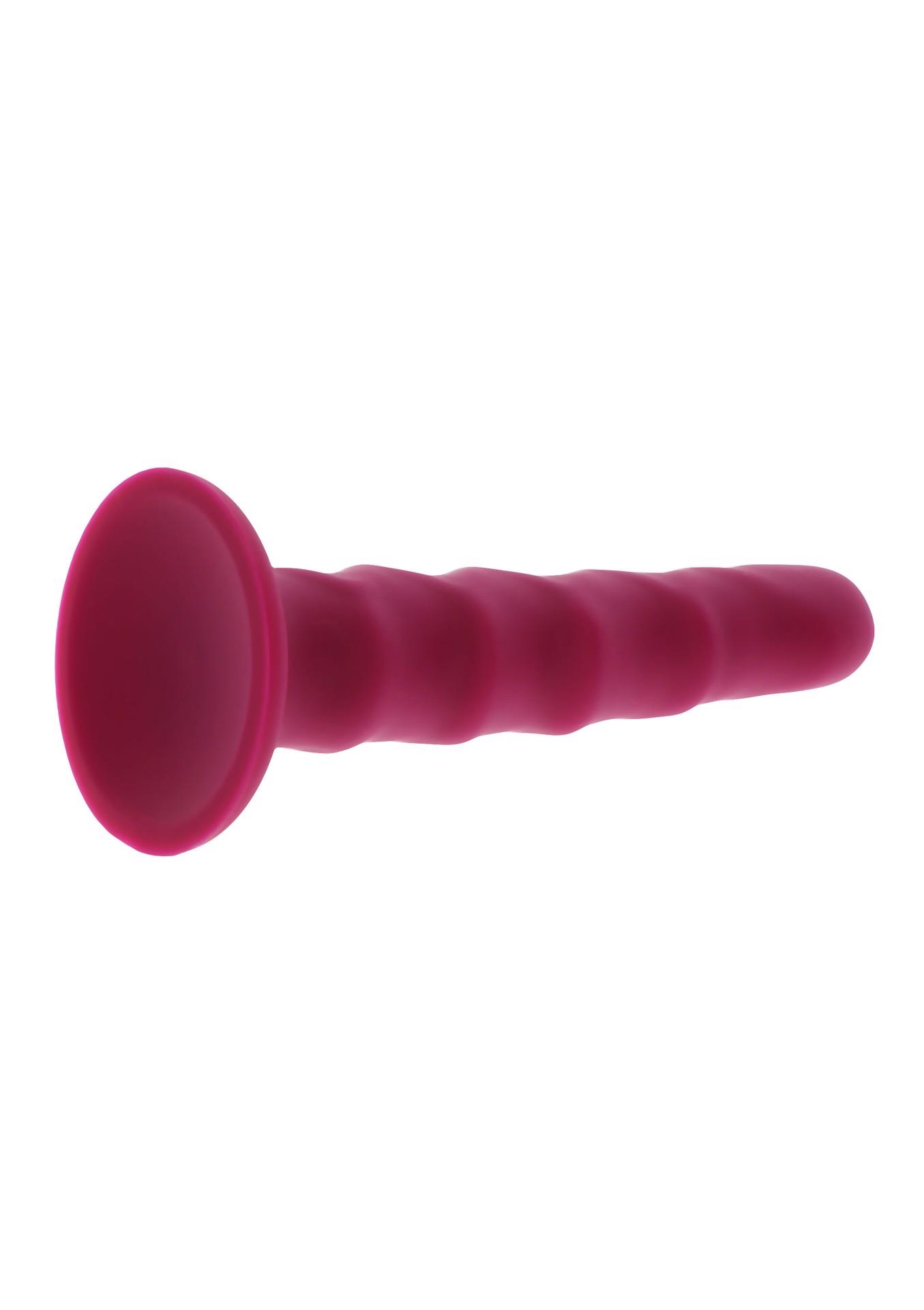 Фаллоимитатор ToyJoy Ribbed Dong 6 Inch, 16 см (розовый)