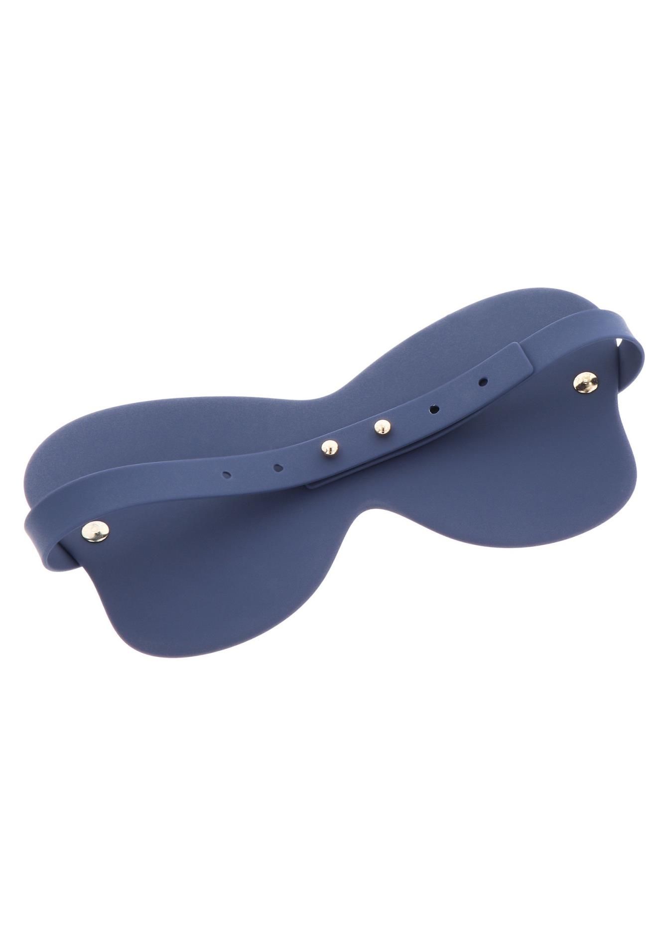 Маска на глаза Taboom Silicone Supreme Blindfold (синий)
