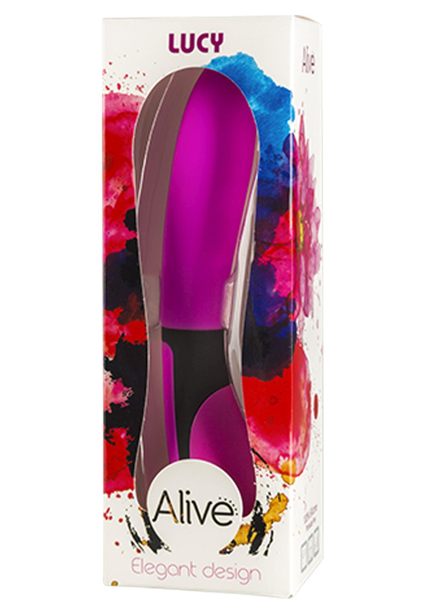 Вибратор Alive Lucy, 18.4 см (розовый)