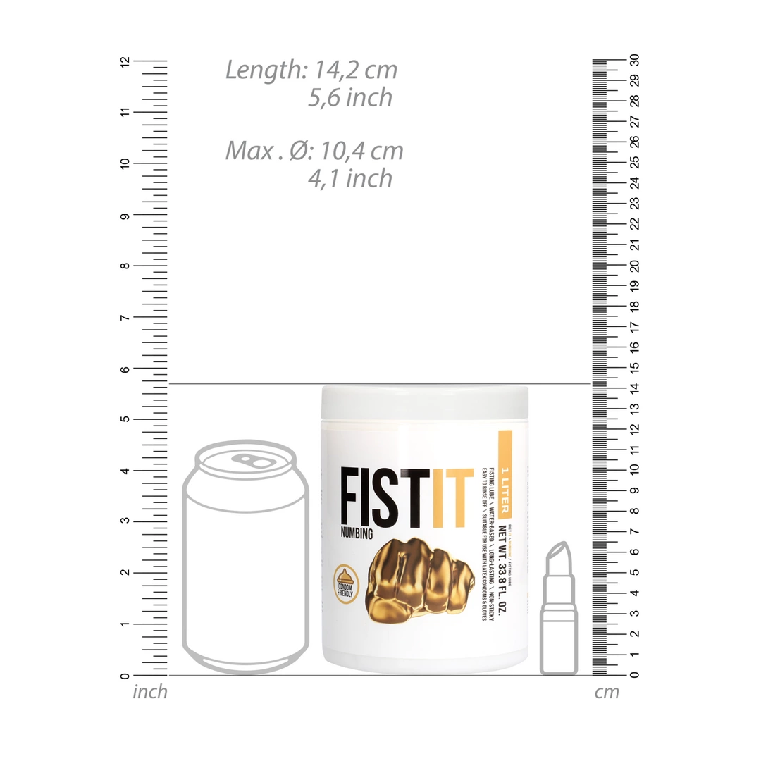 Shots Fist It - Lubrykant, Bezzapachowy, 1000 ml