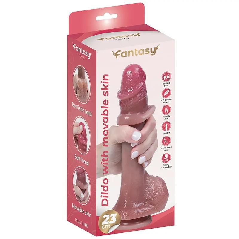 Фаллоимитатор Fantasy, 23 см (телесный)