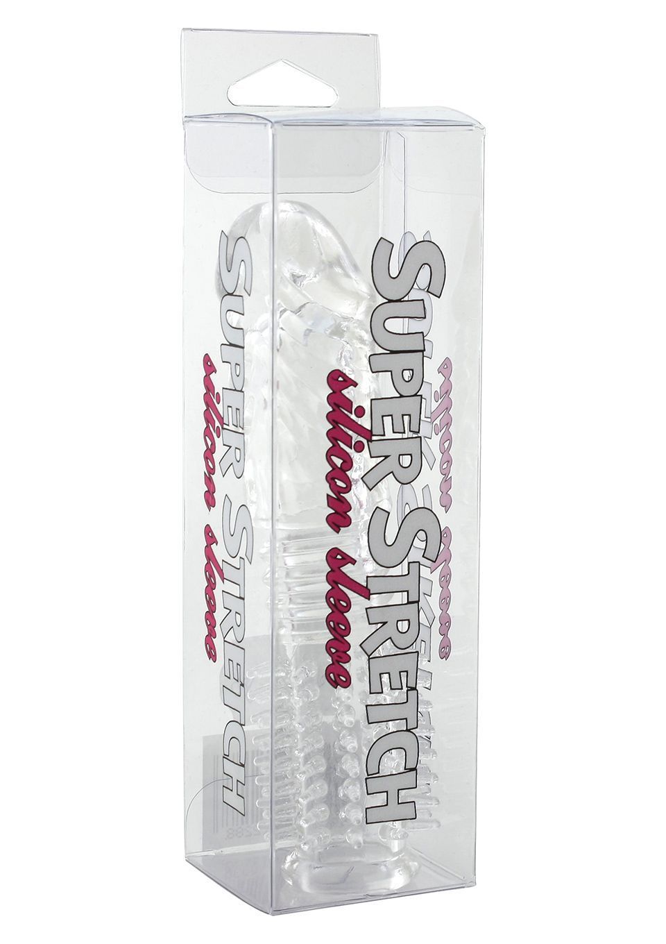 Насадка на пенис Silicone Sleeve, 14 см (прозрачный)