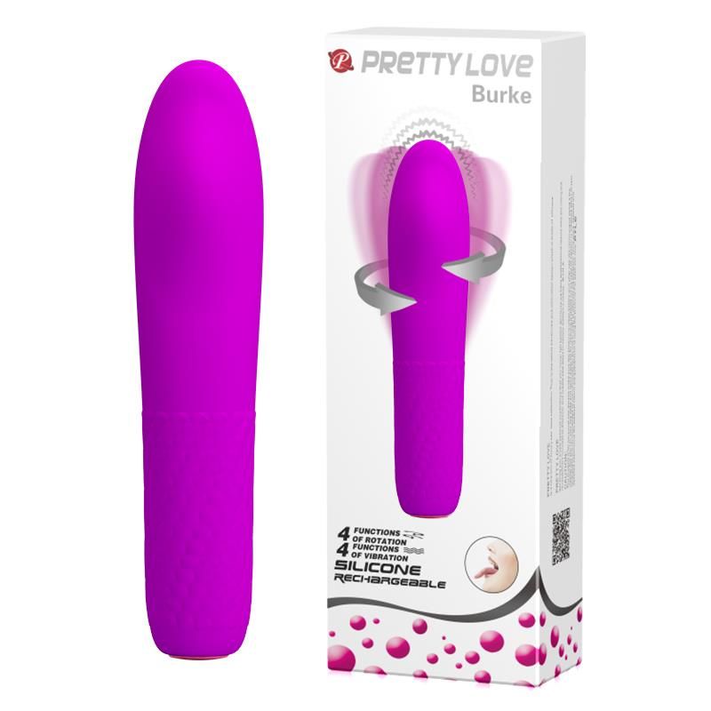 Вибратор Pretty Love Burke, 16 см (фиолетовый)