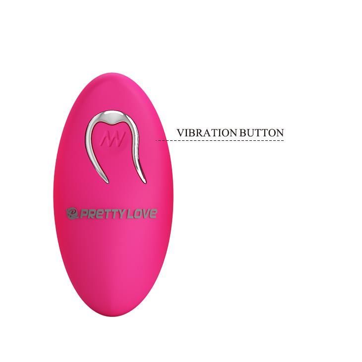 Виброяйцо Pretty Love Selkie Wireless Egg, 6,9х3 см (розовый)