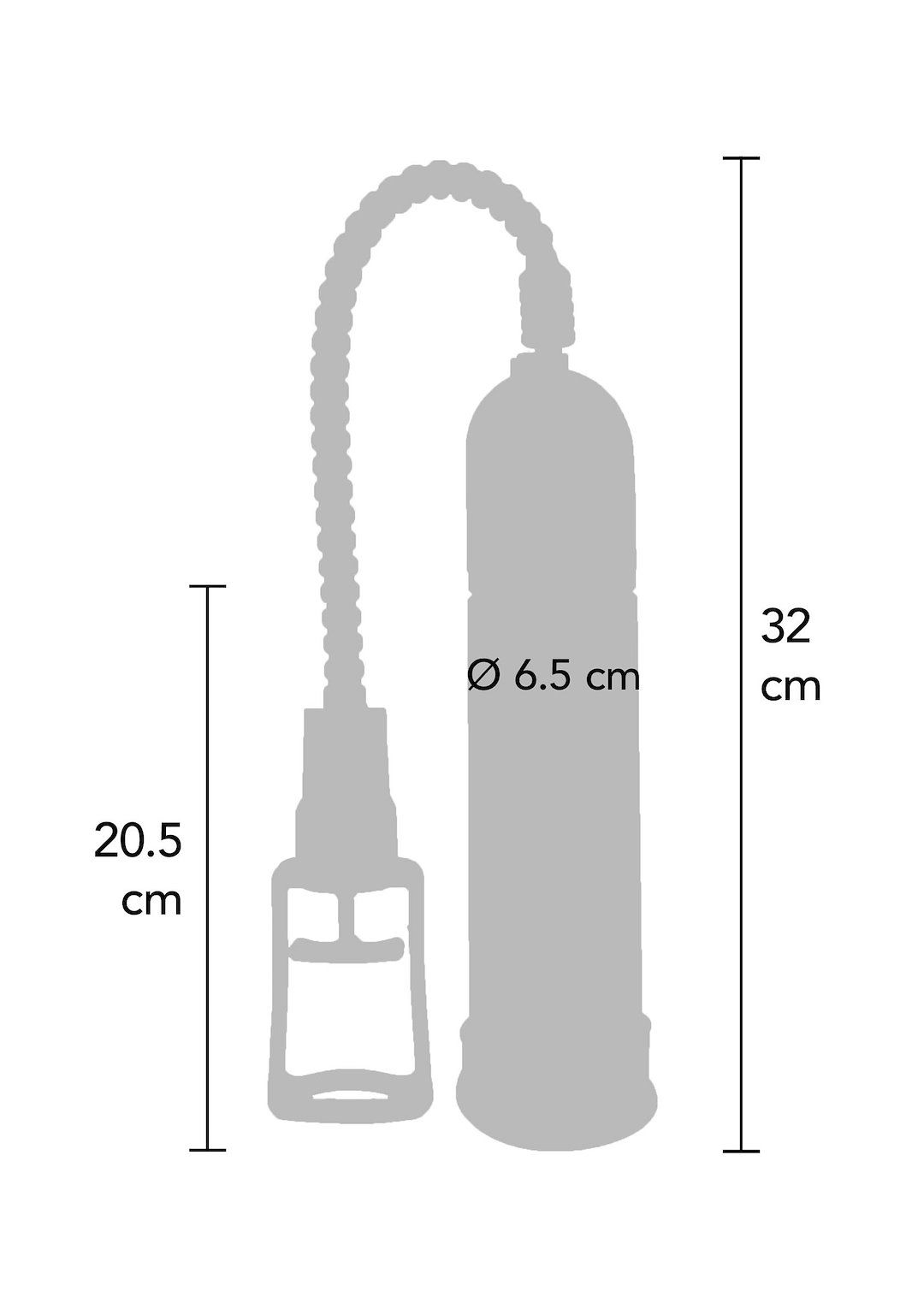 Вакуумна помпа ToyJoy Pump Master, 32 см (чорний)