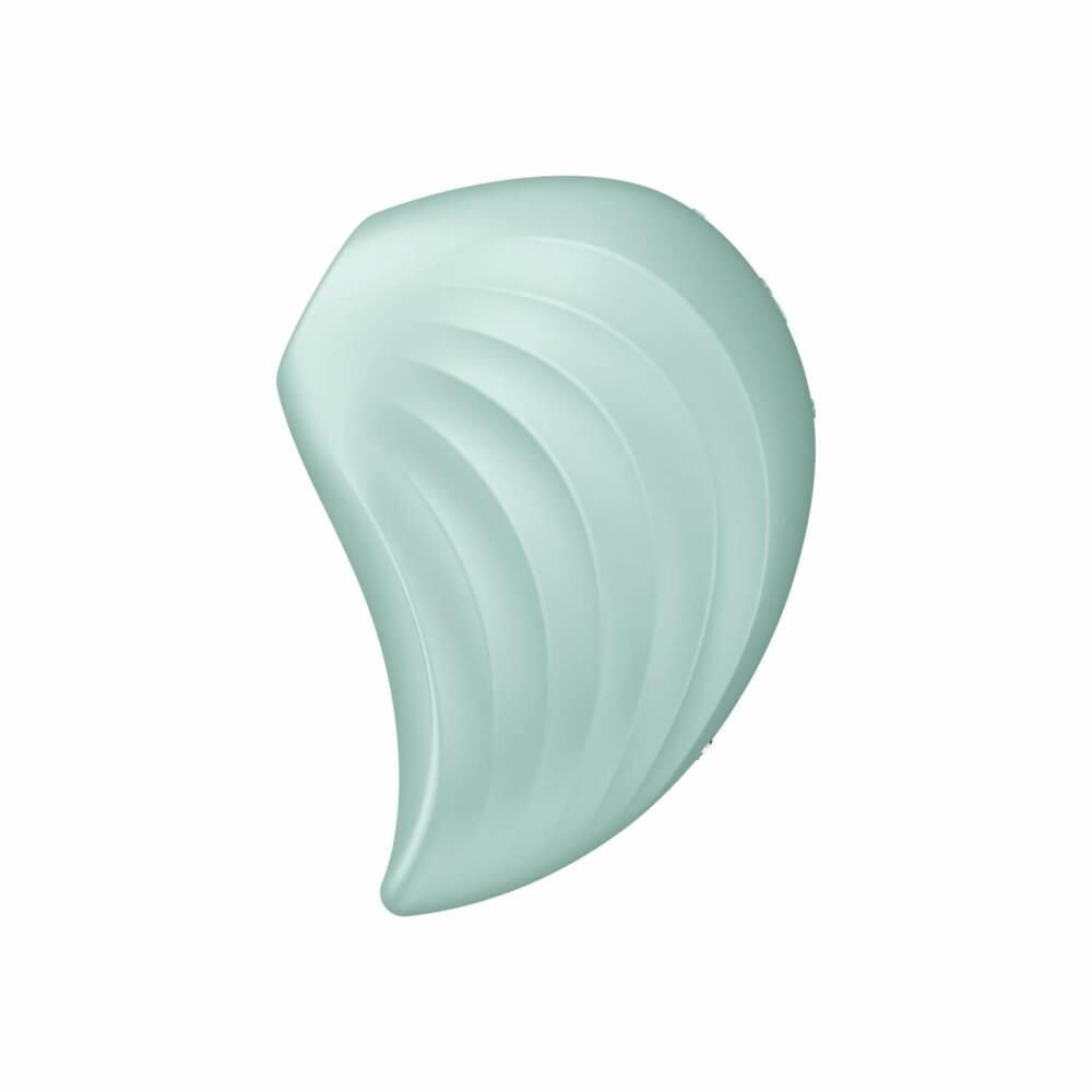 Вакуумный стимулятор клитора с вибрацией Satisfyer Pearl Diver (мятный)
