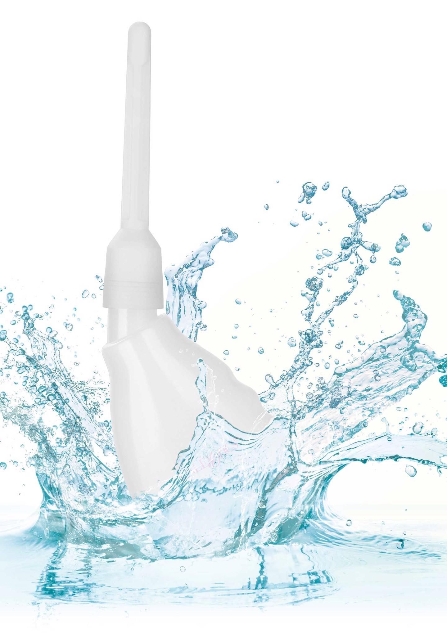 Анальный душ California Exotic Novelties Ultimate Douche, 162 мл (белый)