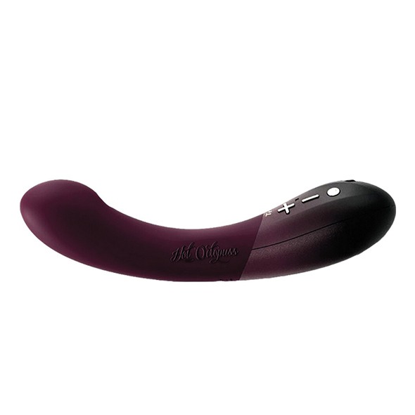Вибратор Kiiroo Hot Octopuss Kurve, 19,4 см (бордовый)