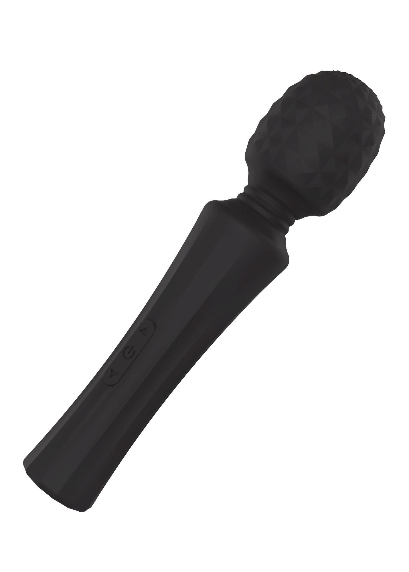 Массажер B - Series Magic Rechargeable Power Wand, 20.5 см (черный)