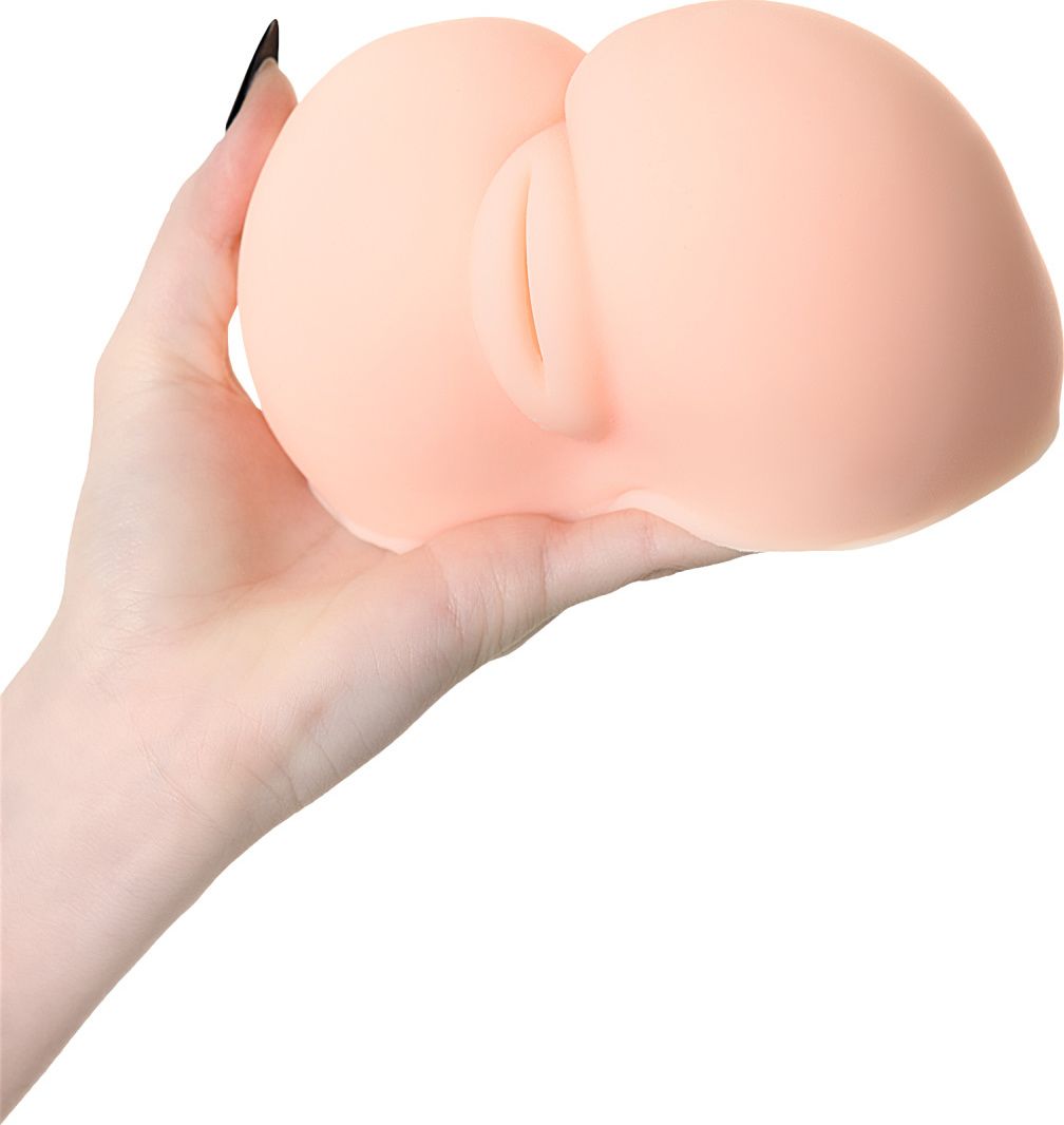 Kokos Ella - Masturbator, W kolorze cielistym, 14 cm