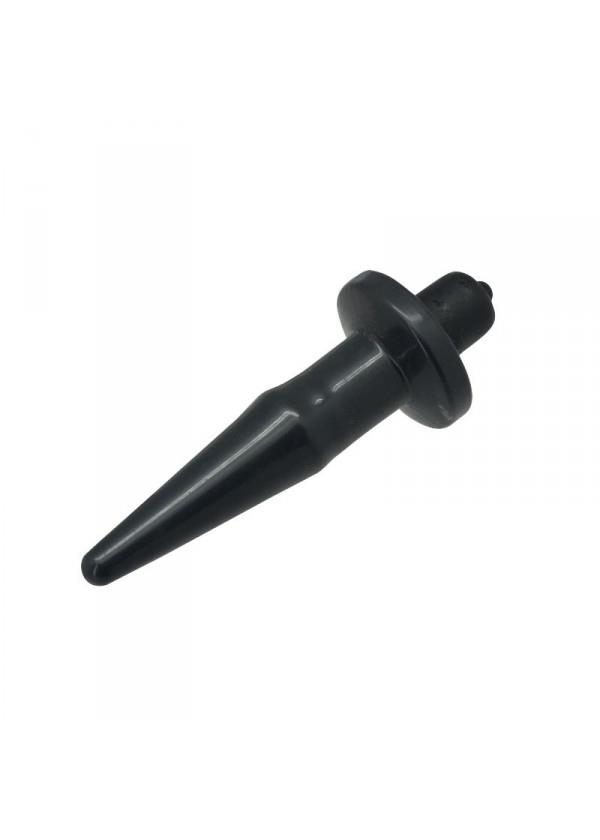 Анальна пробка Toyz4lovers Anal Plug ON/Off Vibe, 12.4 см (чорний)