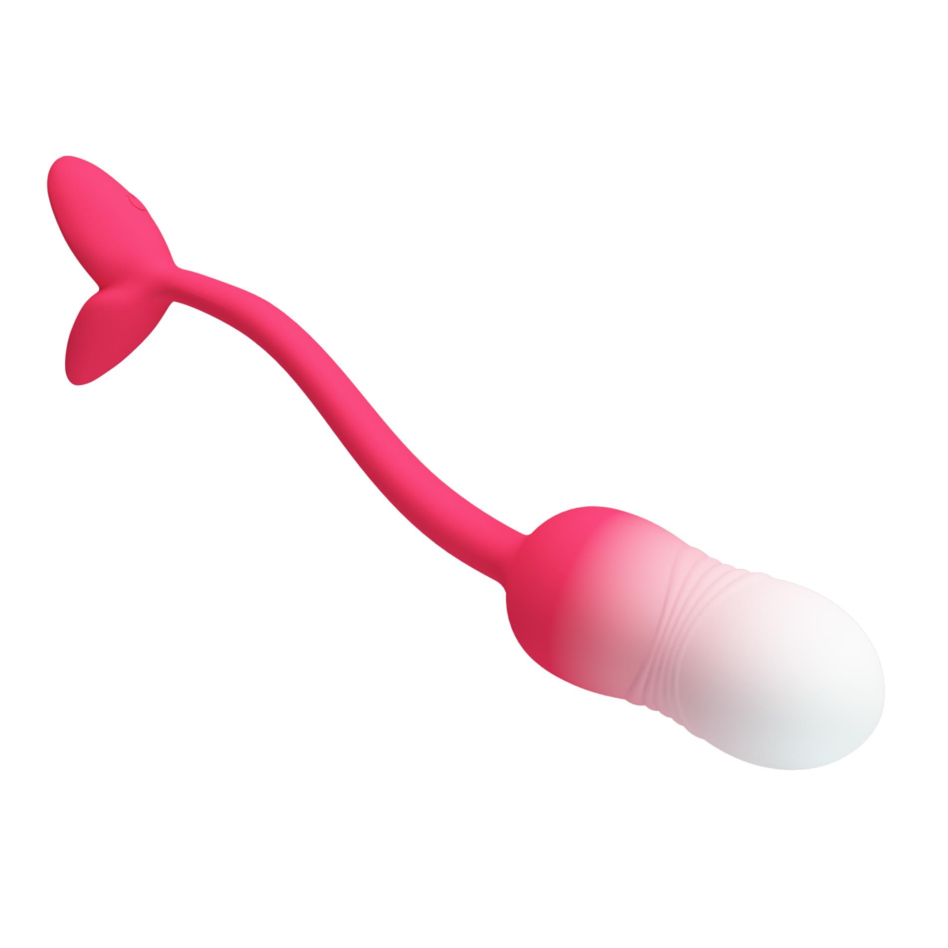 Виброяйцо Pretty Love Poulsen App Egg 01, 20.2 см (розовый)
