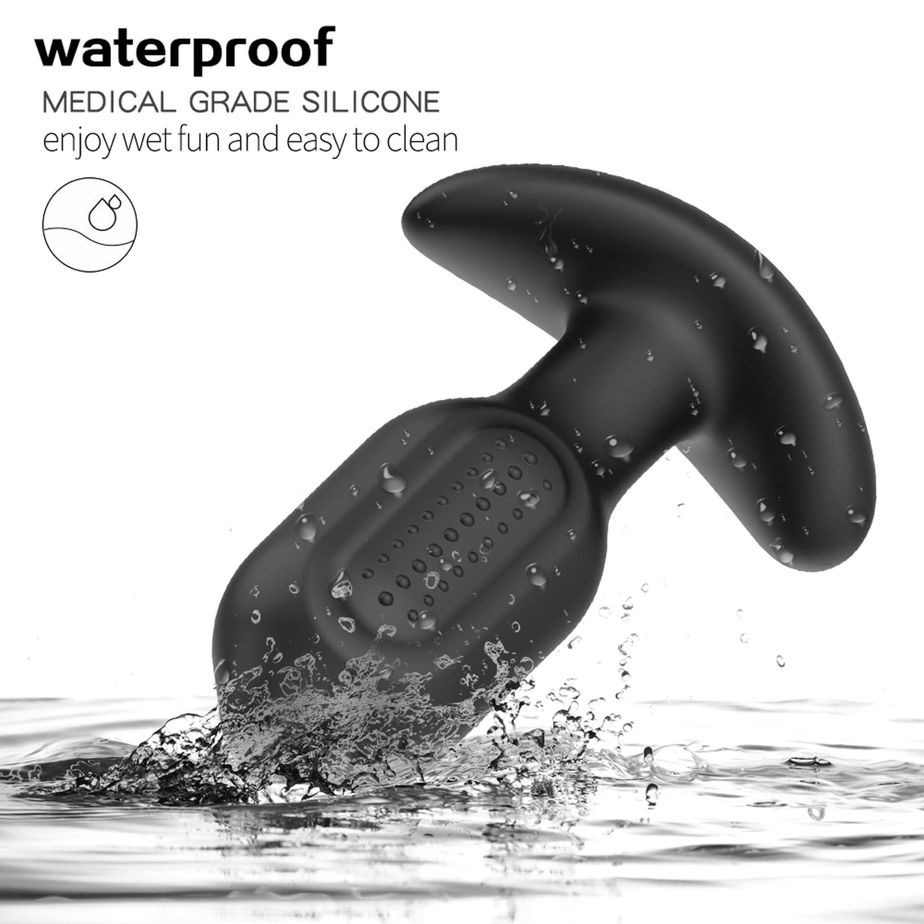 Korek analny Boys of Toys Bliss APP, 10,5 cm (czarny)