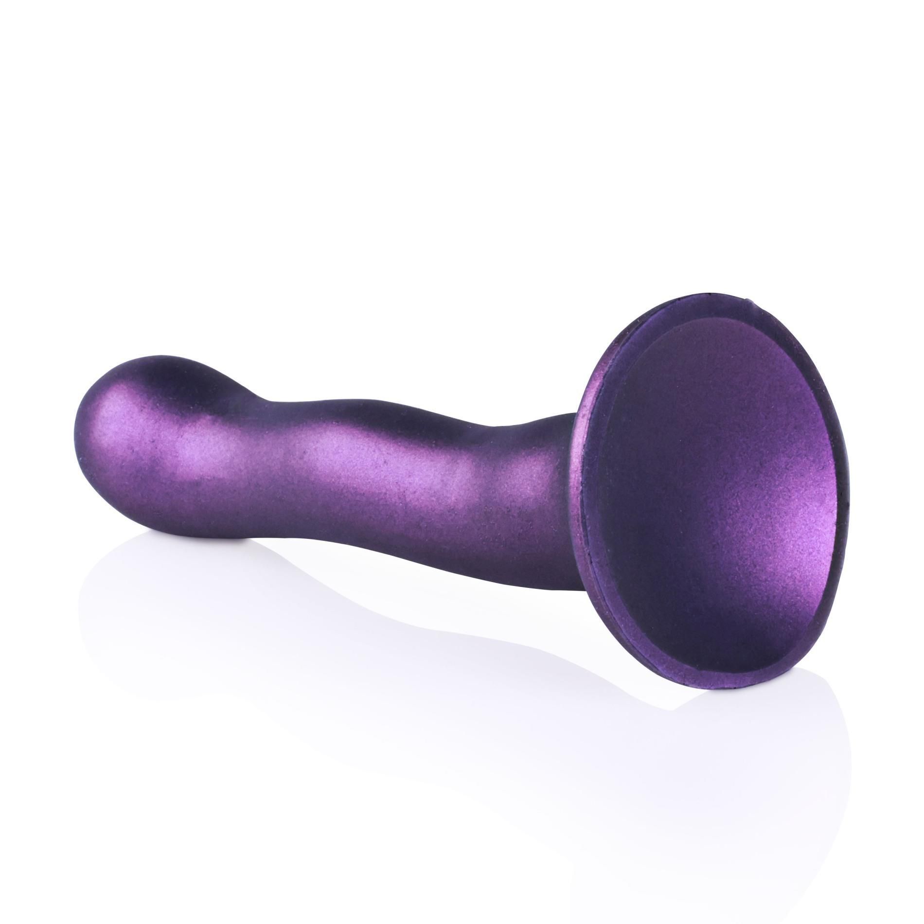 Фаллоимитатор Ouch! Curvy G-Spot Dildo 7'', 17 cm (фиолетовый)