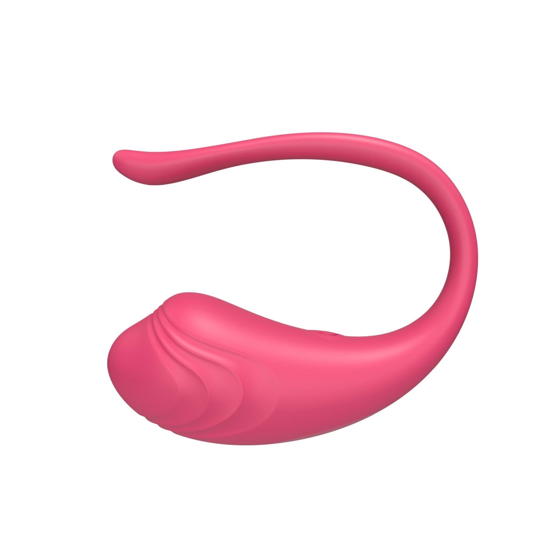 Виброяйцо Boss Series App Love Egg, 17.3 см (розовый)