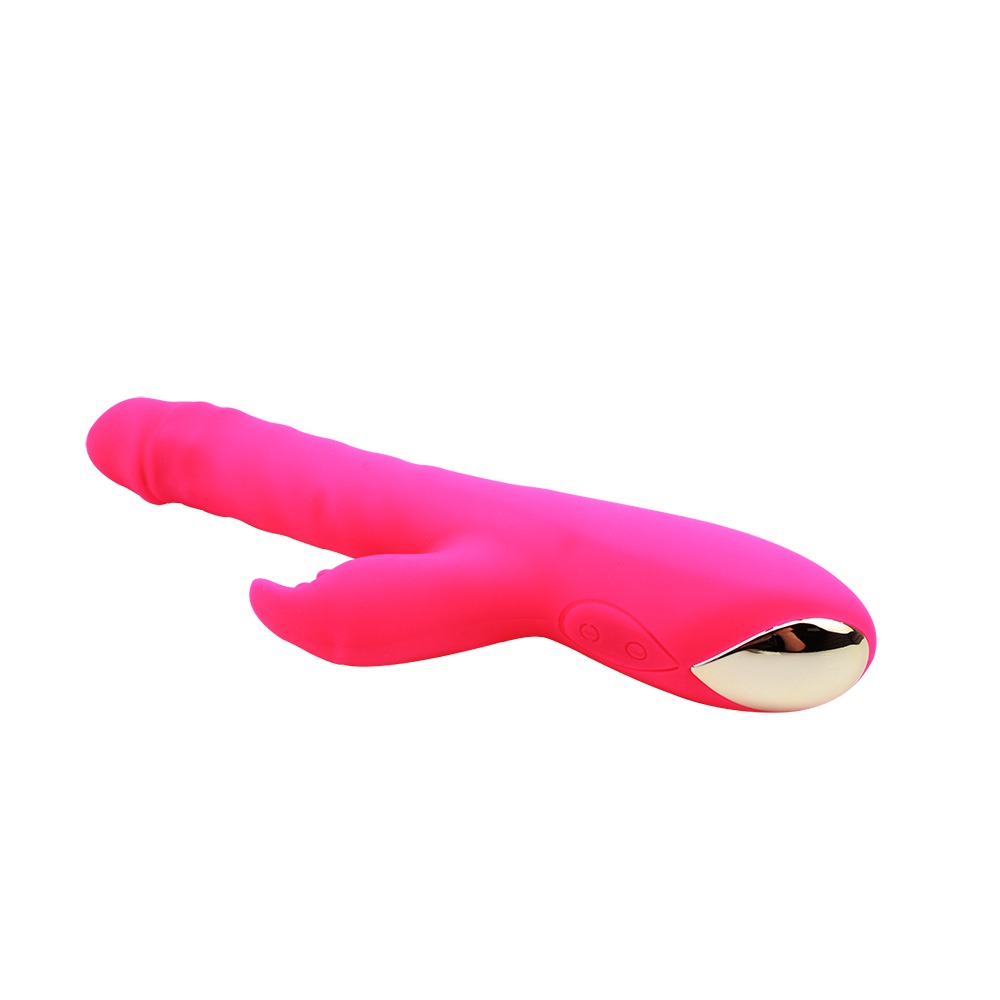 Вібратор-кролик Intimate Melody Thrusting Rabbit, 25.3 см (рожевий)