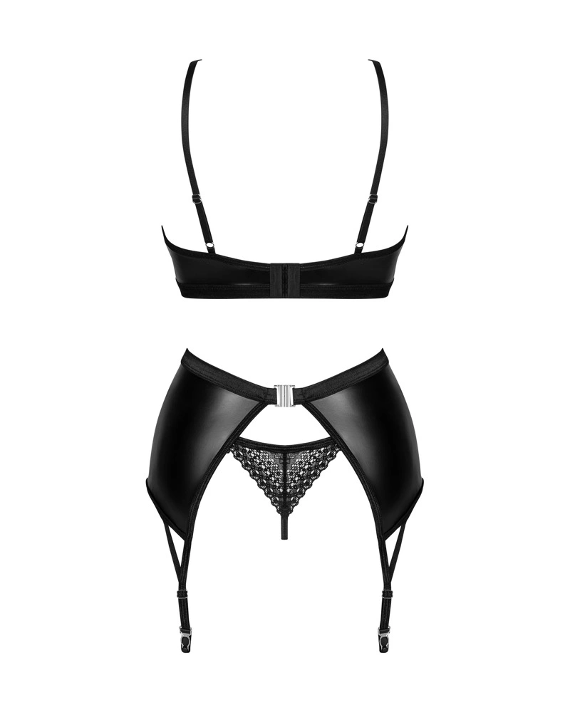 Сексуальный комплект Obsessive Norides, XL/2XL (черный)