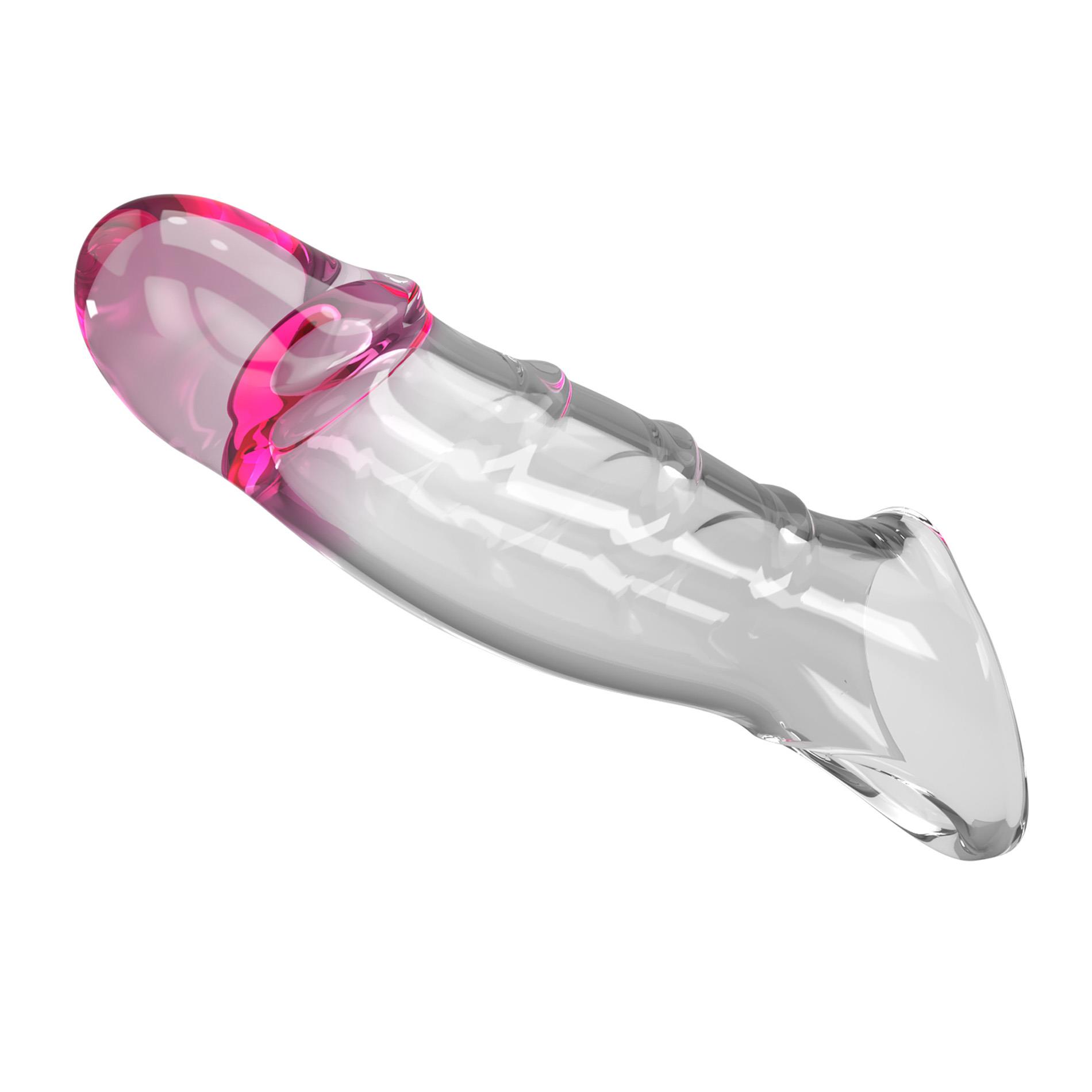 Насадка на пенис Pretty Love  Penis Sleeve Damell, 19.8 см (прозрачный)