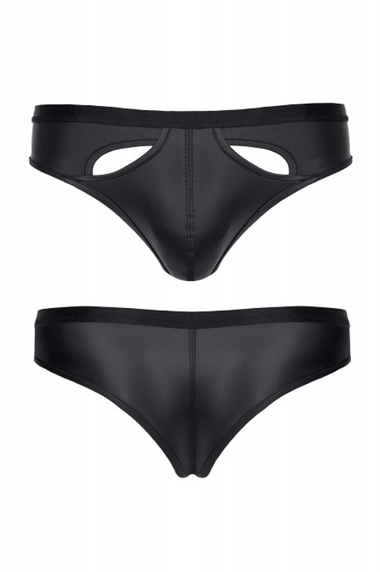 Мужские трусы Regnes Fetish Planet BRI025 wetlook, L (черный)