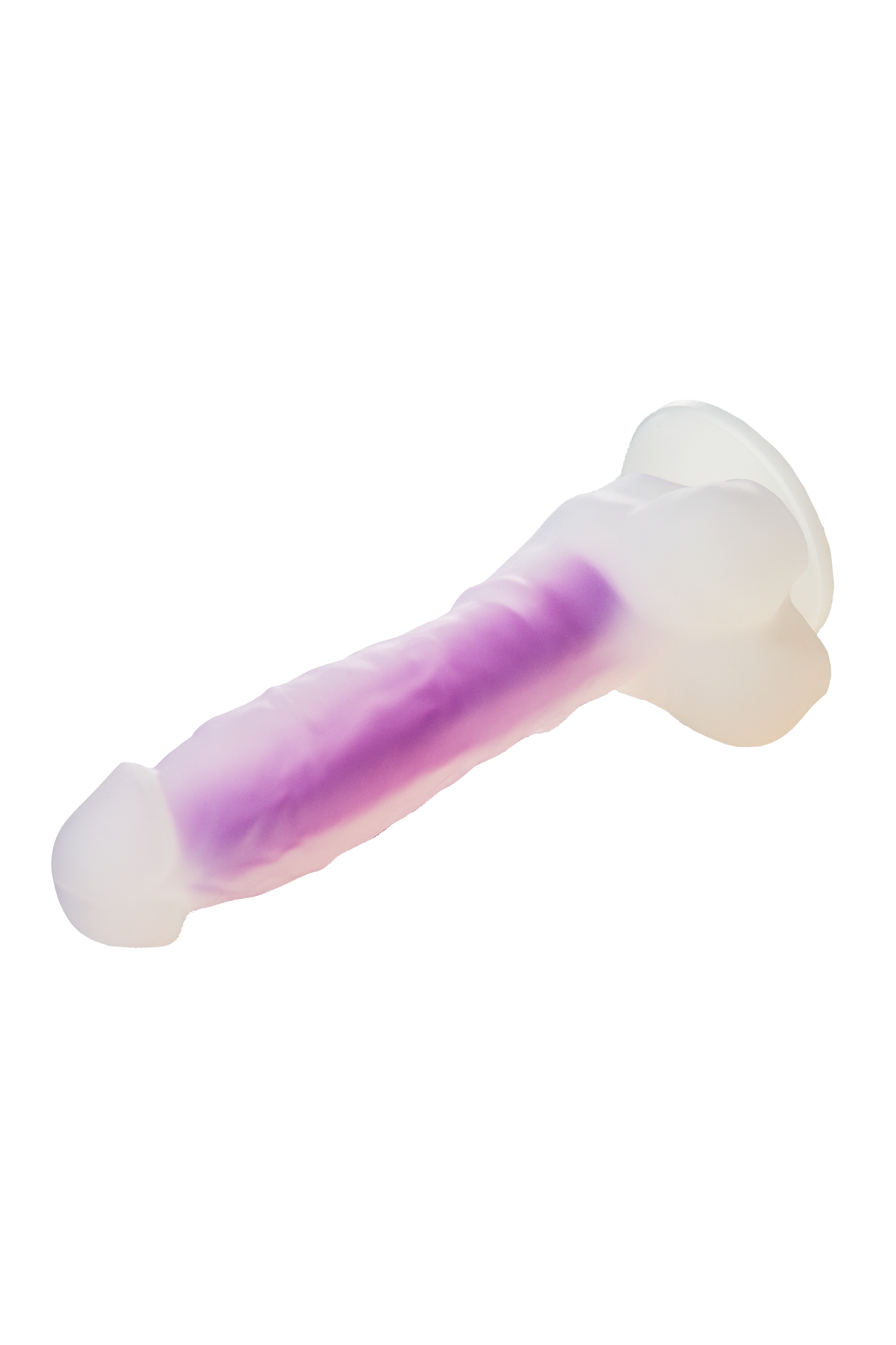 Неоновий фалоімітатор DreamToys Radiant, 19 см (синій)
