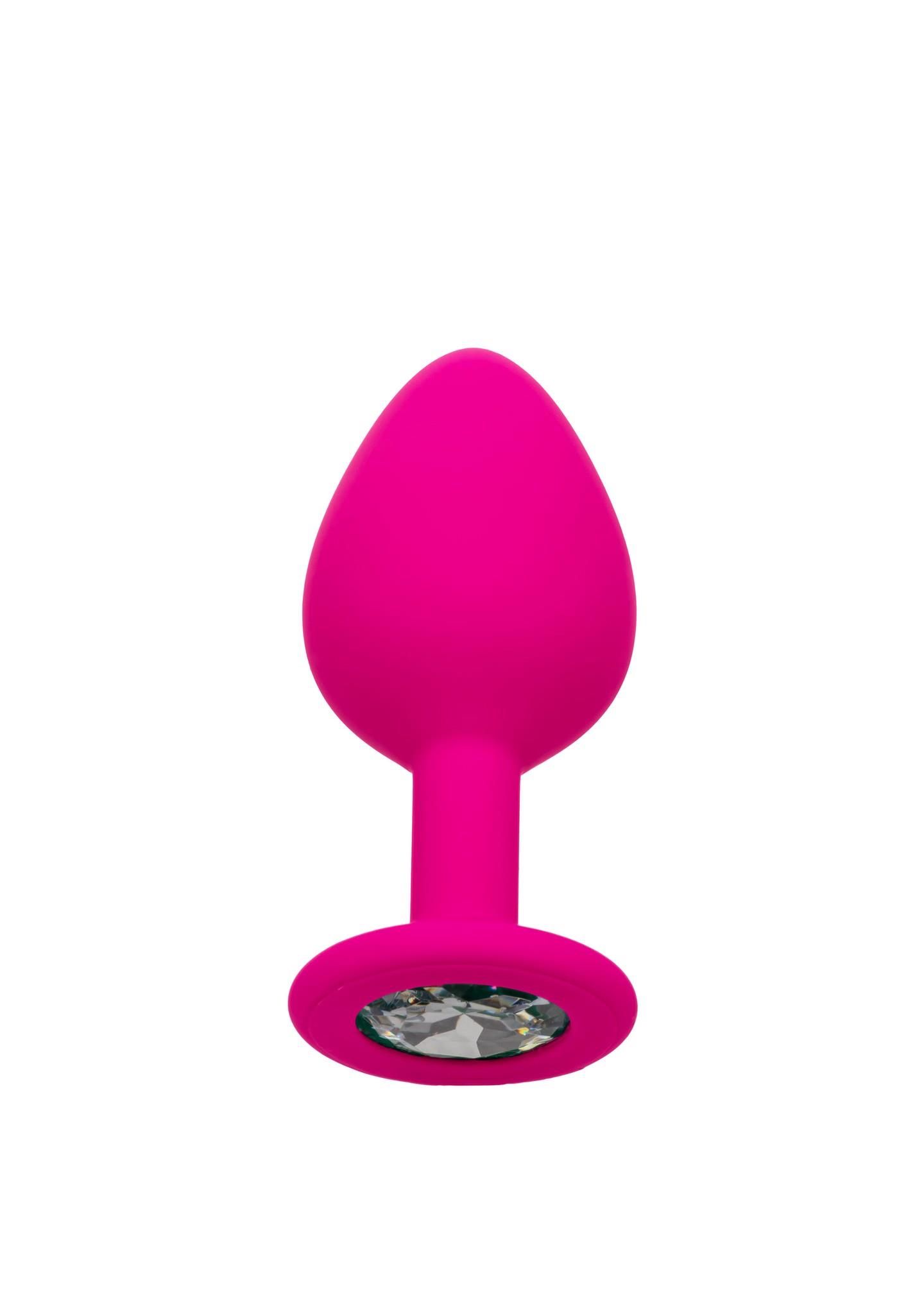 Набор анальных пробок Calexotics Cheeky Gems, 3 шт (розовый)