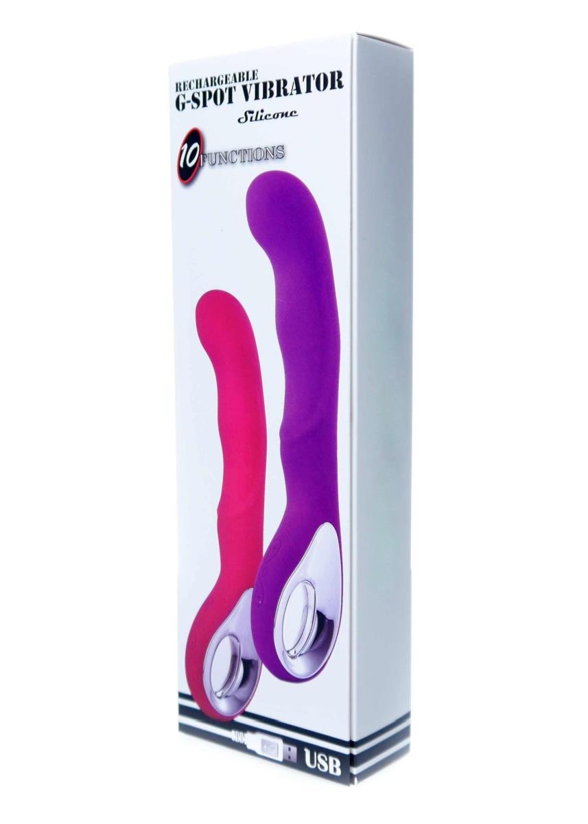 Вибратор B-Series Magic G-Spot, 20 см (розовый)