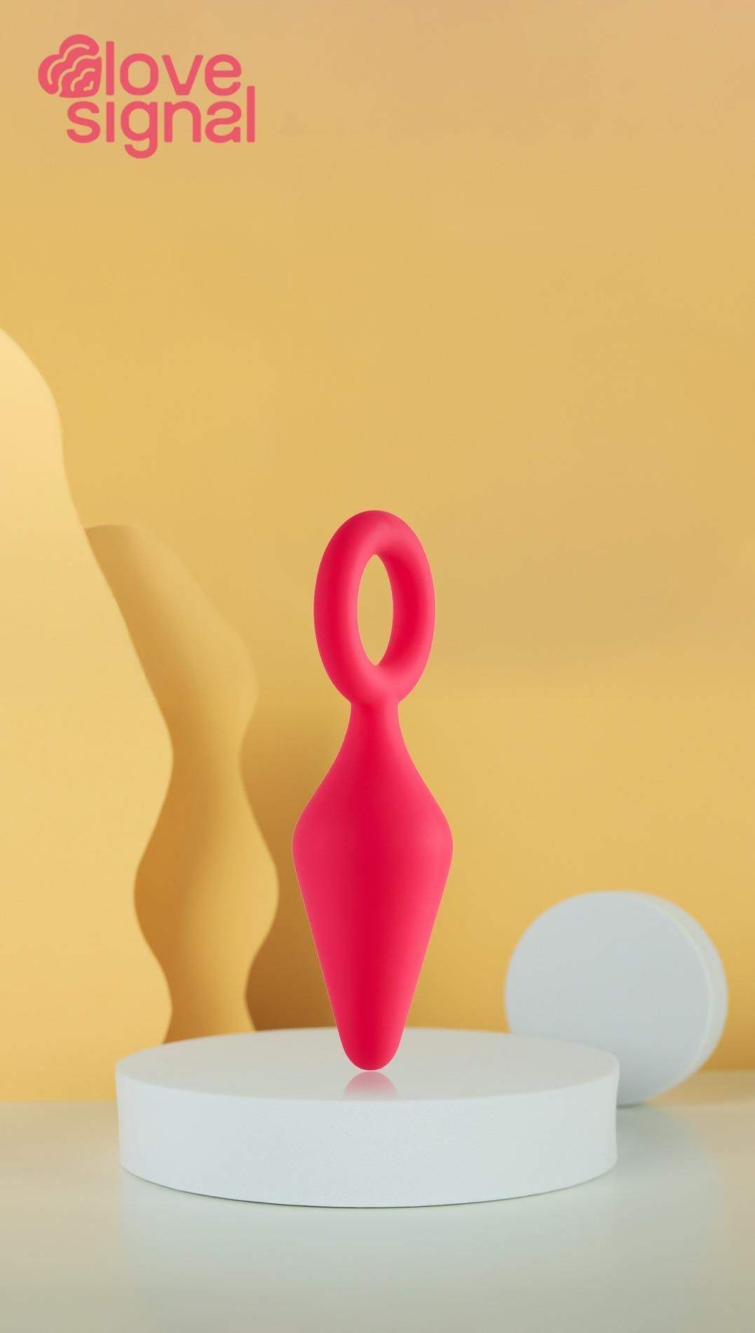 Korek analny Dream Toys Soft Start Plug, 9 cm (różowy)
