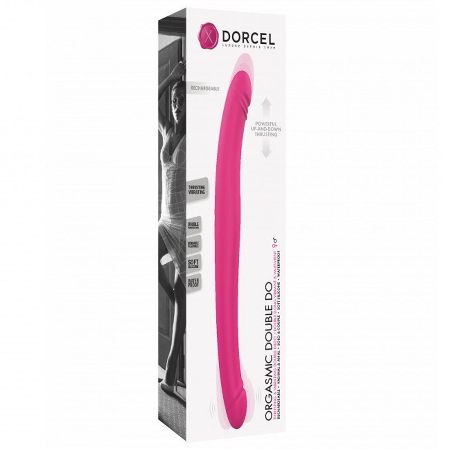 Вибратор Dorcel Orgasmic Double Do, 42 см (розовый)