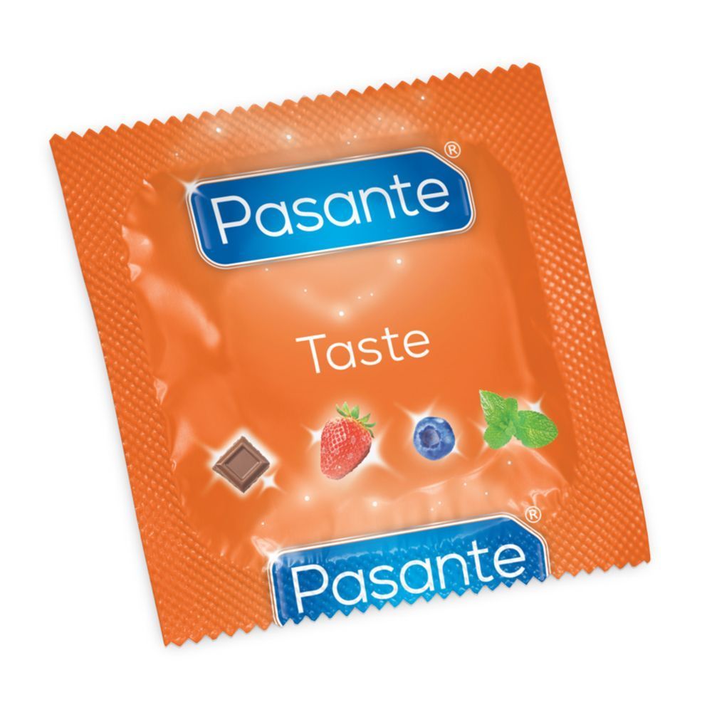 Pasante Taste - Prezerwatywy, 19 cm