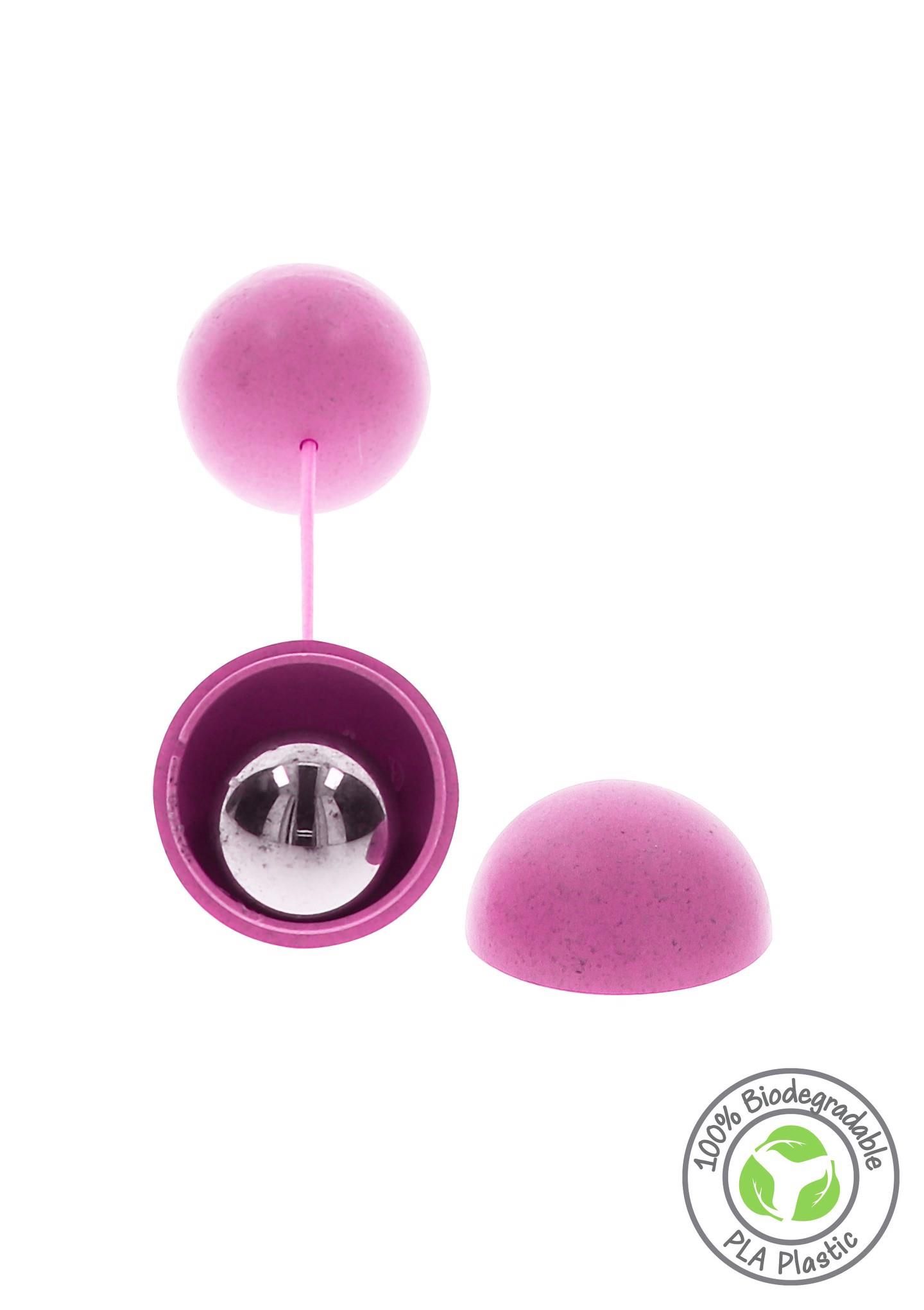 Вагинальные шарики Fuck Green Sphere Balls, 3,2 см (розовый)