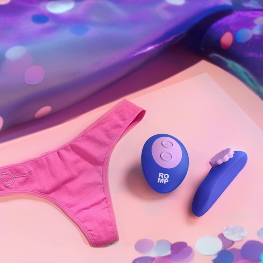 Вибратор в трусики Party Romp, 8.7 см (фиолетовый)