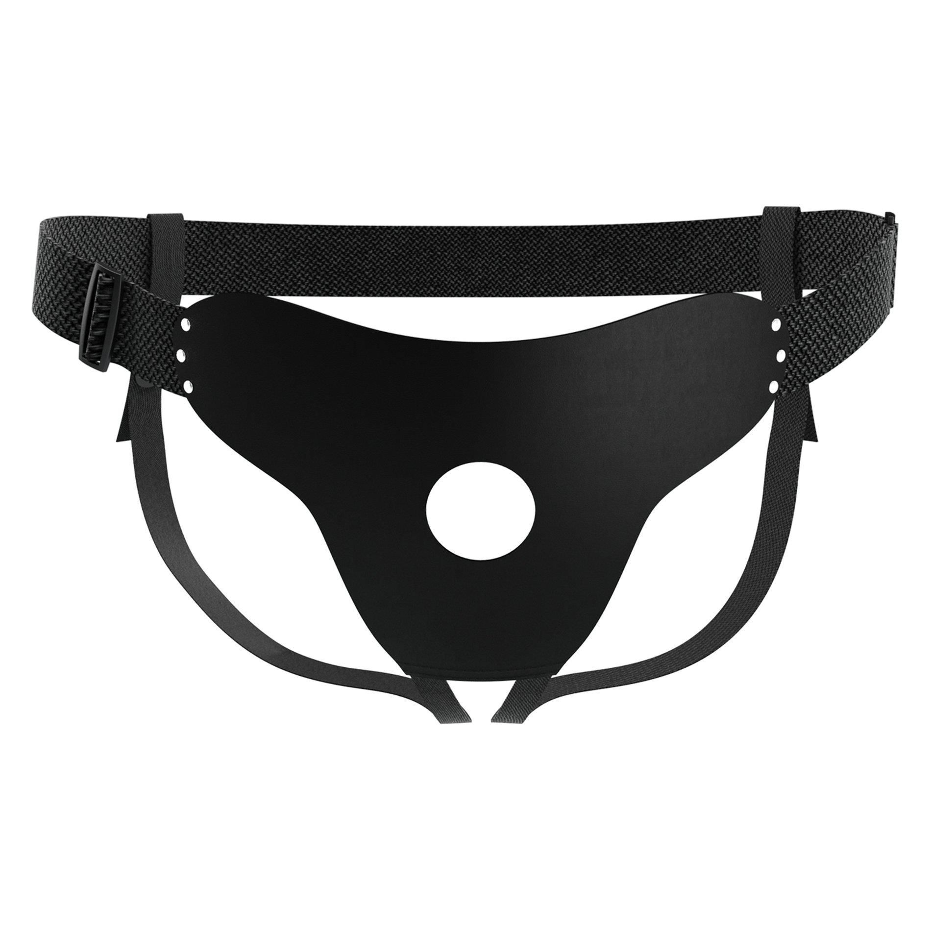 Трусики для страпона Pretty Love Harness Briefs Straps Love Spell (черный)