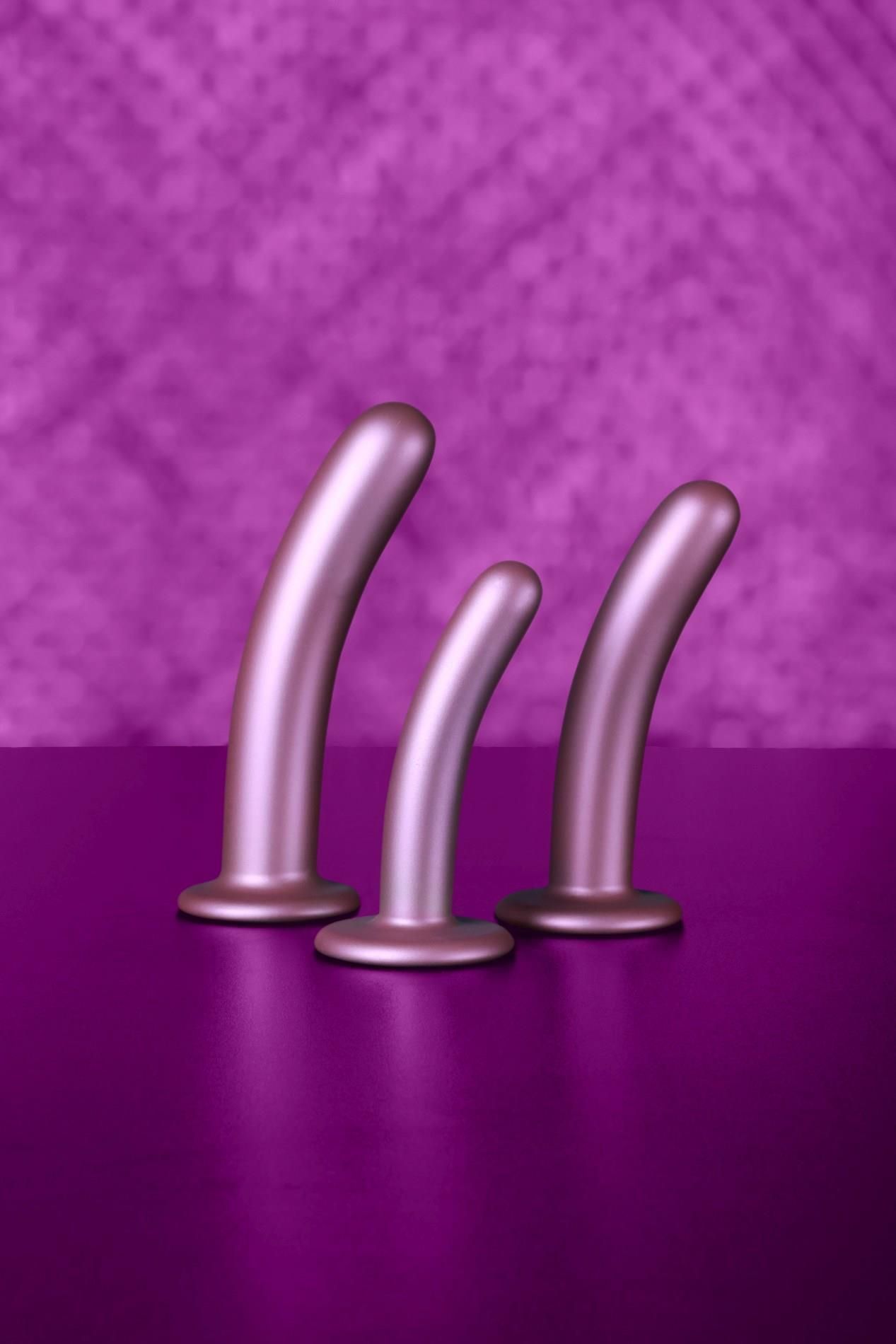 Фаллоимитатор Ouch! Smooth G-Spot Dildo 5'', 12.4 см (розовый)