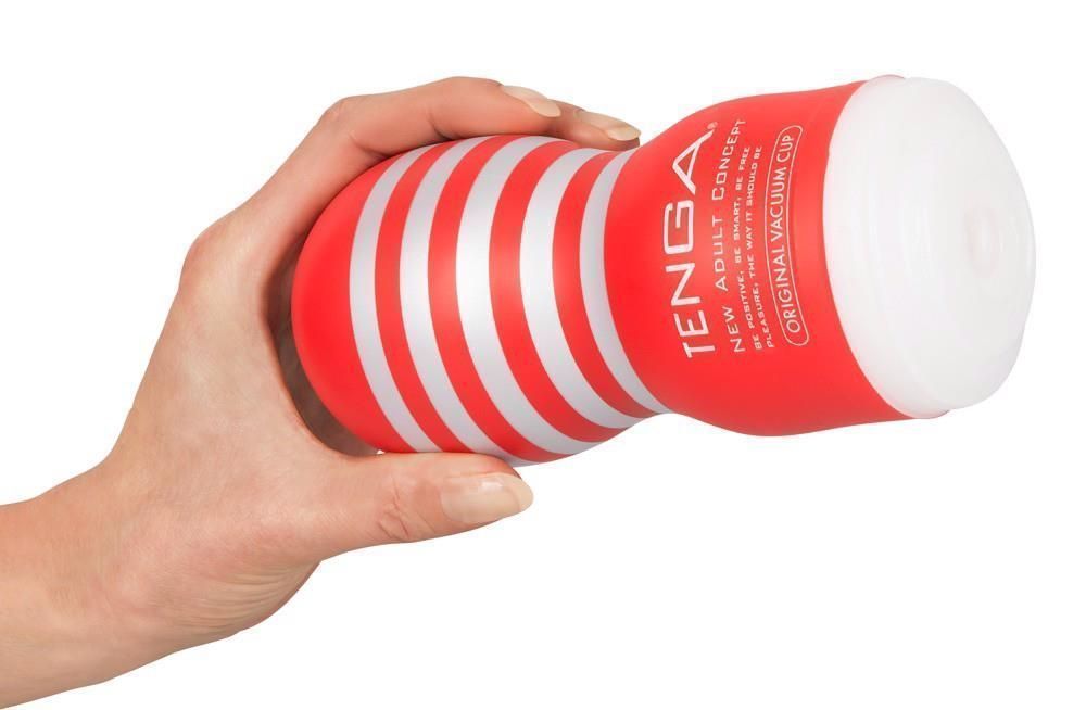 Мастурбатор Tenga Deep Original Vacuum Cup (прозрачный)