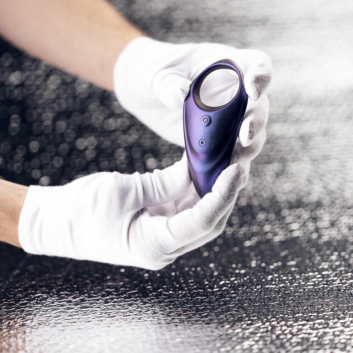 Виброкольцо Hueman Neptune Vibrating Cock Ring, 10,7 см (фиолетовый)